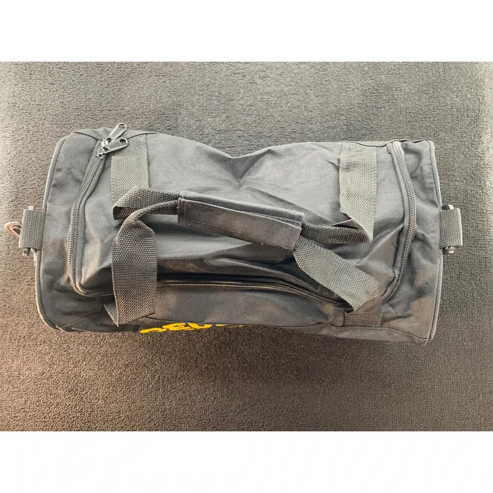 Sequoyah Cheerleader Duffel Bag black‎ Yellow Gym Sports Travel Gear 18x10